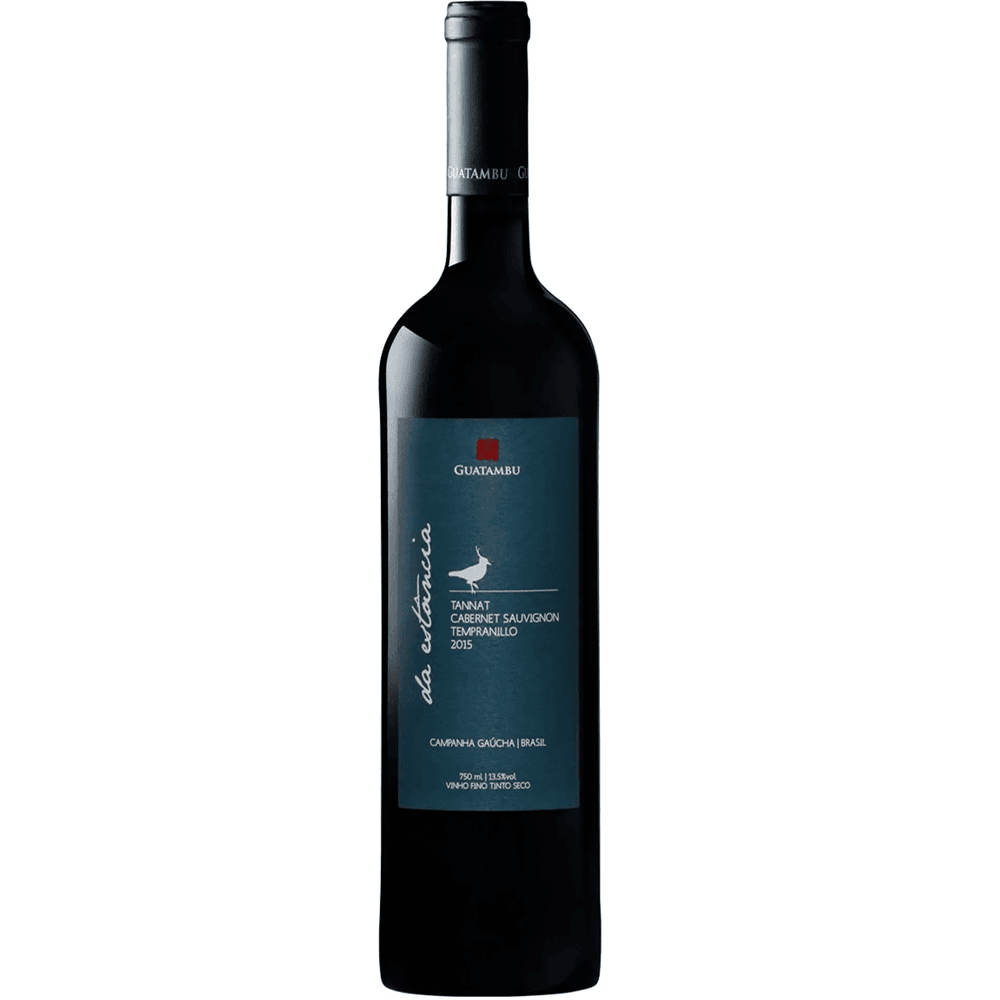 Vinho Vinícola Guatambu Tinto Seco Brasil da Estância Cabernet Sauvignon, Tannat, Tempranillo 750ml