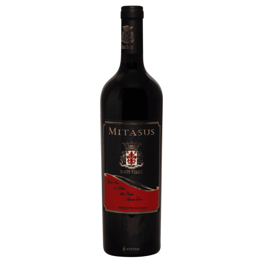 Vinho Dieci Terre Tinto Seco Itália Mitasus Blend 750ml