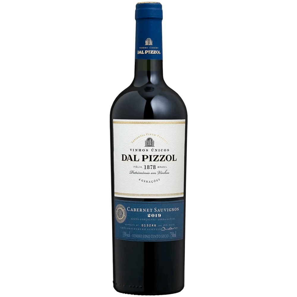 Vinho Dal Pizzol Tinto Seco Brasil Cabernet Sauvignon 2019 750ml