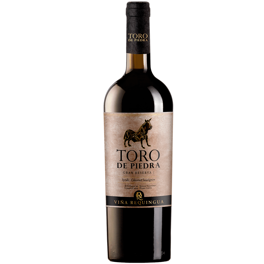 Vinho Viña Requingua Tinto Seco Chile Toro de Piedra Gran Reserva Cabernet Sauvignon, Syrah 750ml
