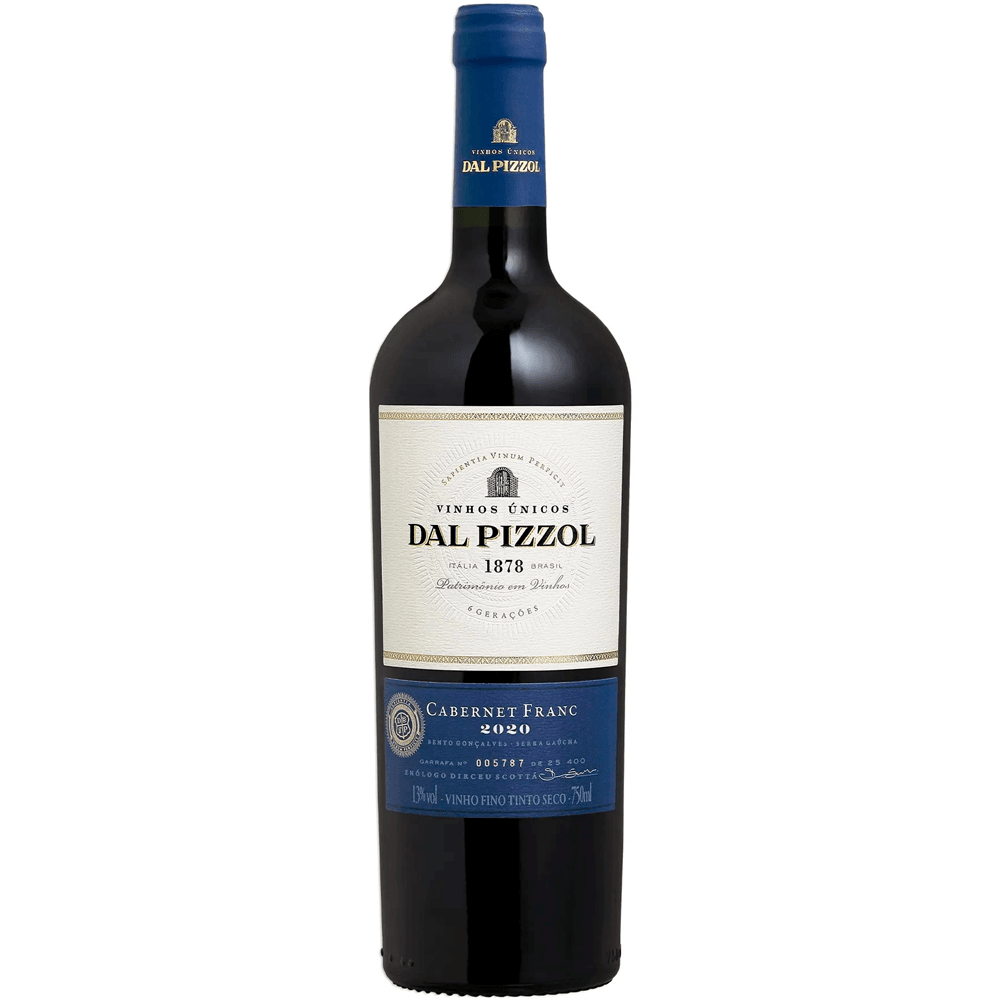 Vinho Dal Pizzol Tinto Seco Brasil Cabernet Franc 750ml