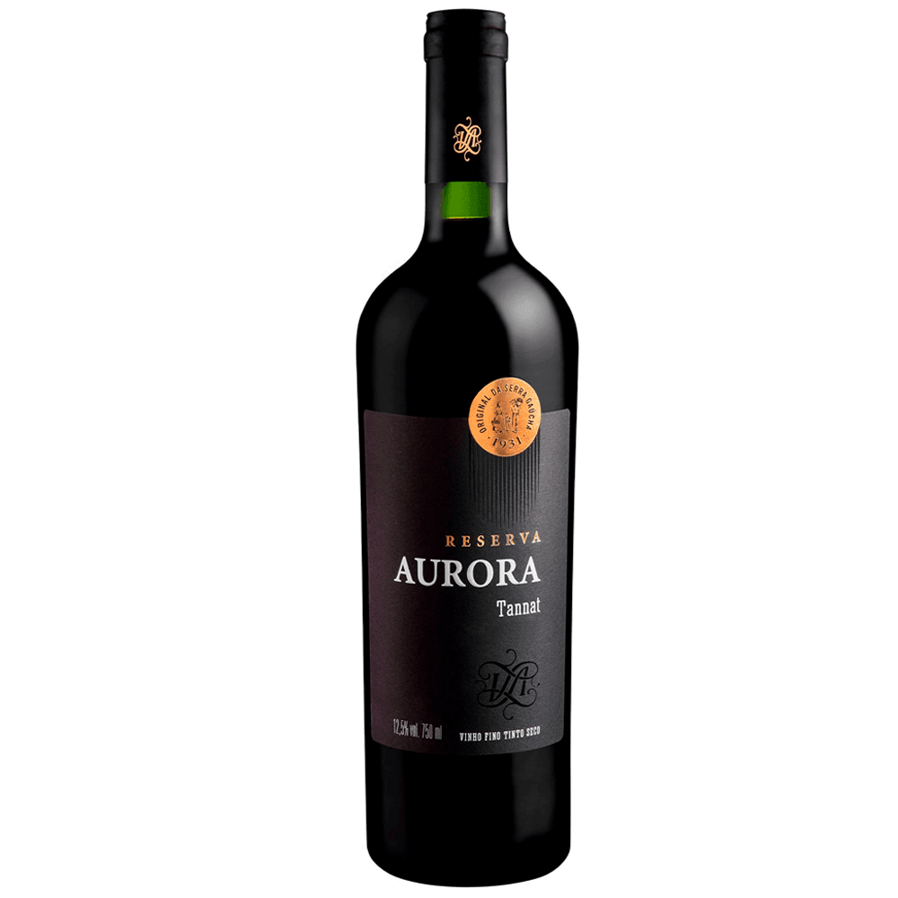 Vinho Vinícola Aurora Tinto Seco Brasil Reserva Tannat 750ml