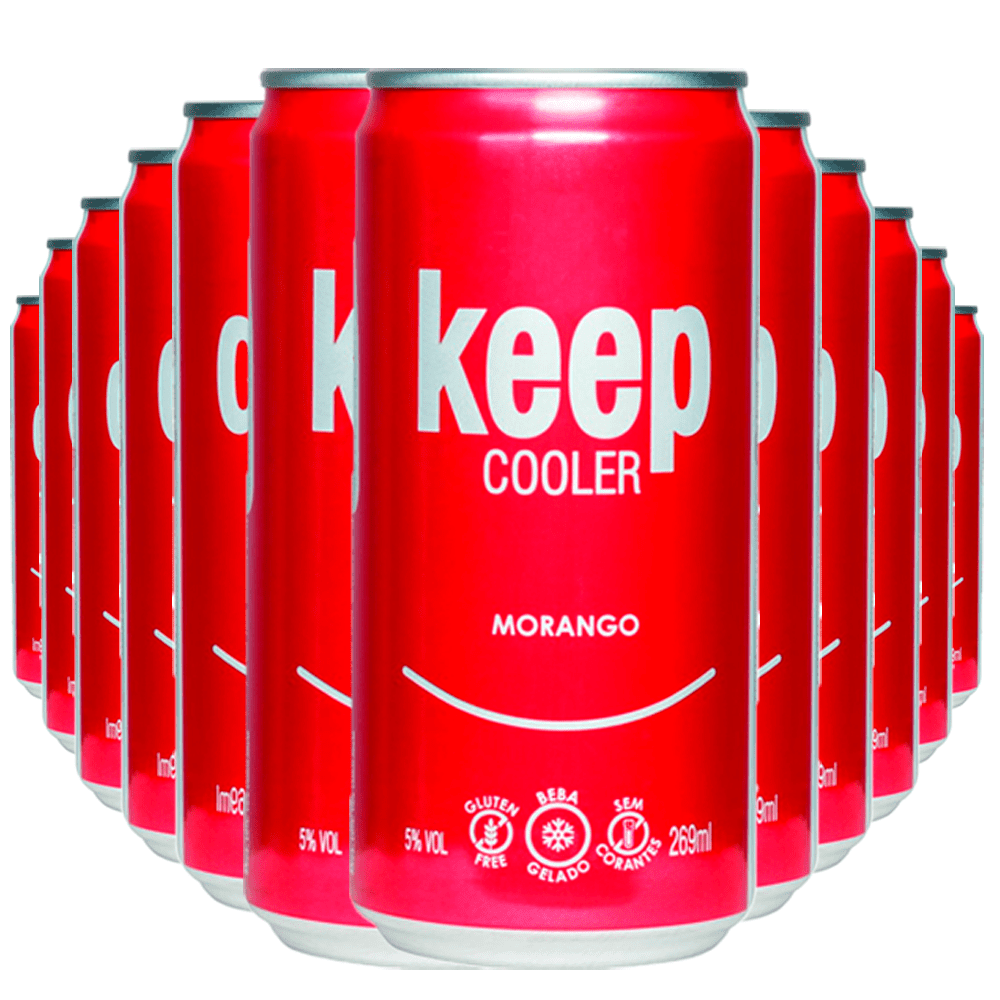 Keep Cooler Morango Lata 12x269ml