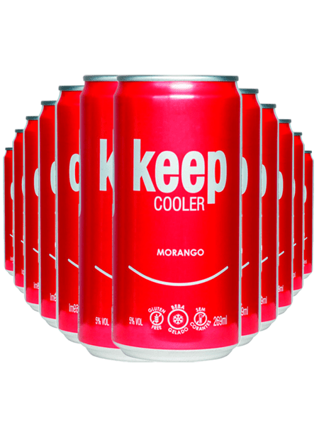 Keep Cooler Morango Lata 12x269ml