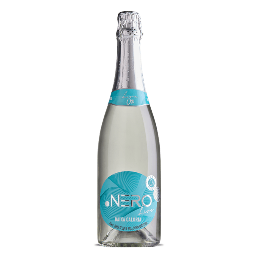 Espumante Ponto Nero Branco Brut Brasil Sem Álcool Blend 750ml