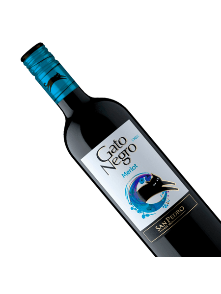 Vinho Gato Negro Merlot 750ml Werlecomercial