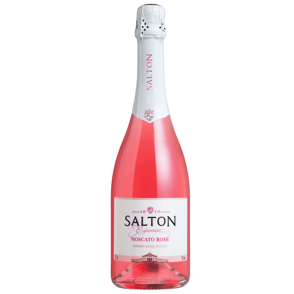 Espumante Vinícola Salton Rosé Moscatel Brasil Merlot, Moscato 750ml