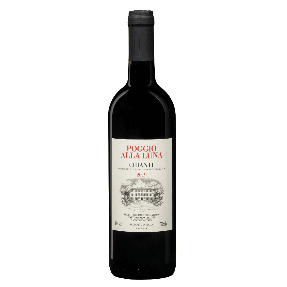 Vinho Montellori Tinto Seco Itália Poggio Alla Luna Red D.o.c.g Blend 750ml