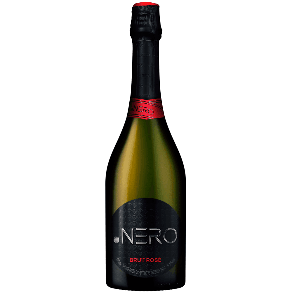 Espumante Ponto Nero Rosé Brut Brasil Cult Chardonnay, Pinot Noir 750ml