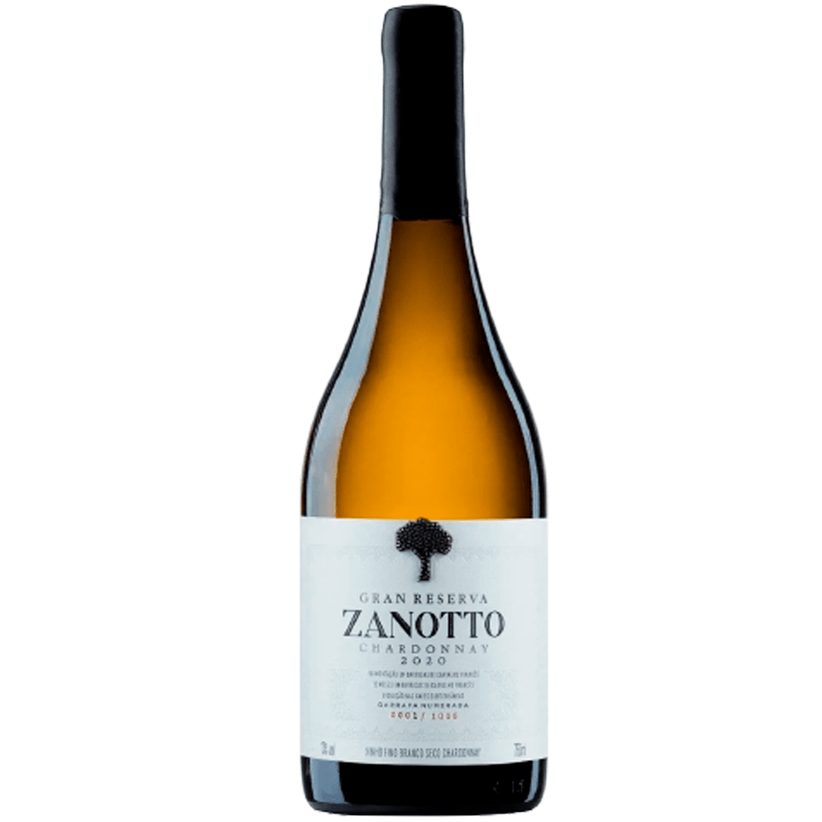 Vinho Zanotto Gran Reserva Chardonnay 750ml Safra 2022