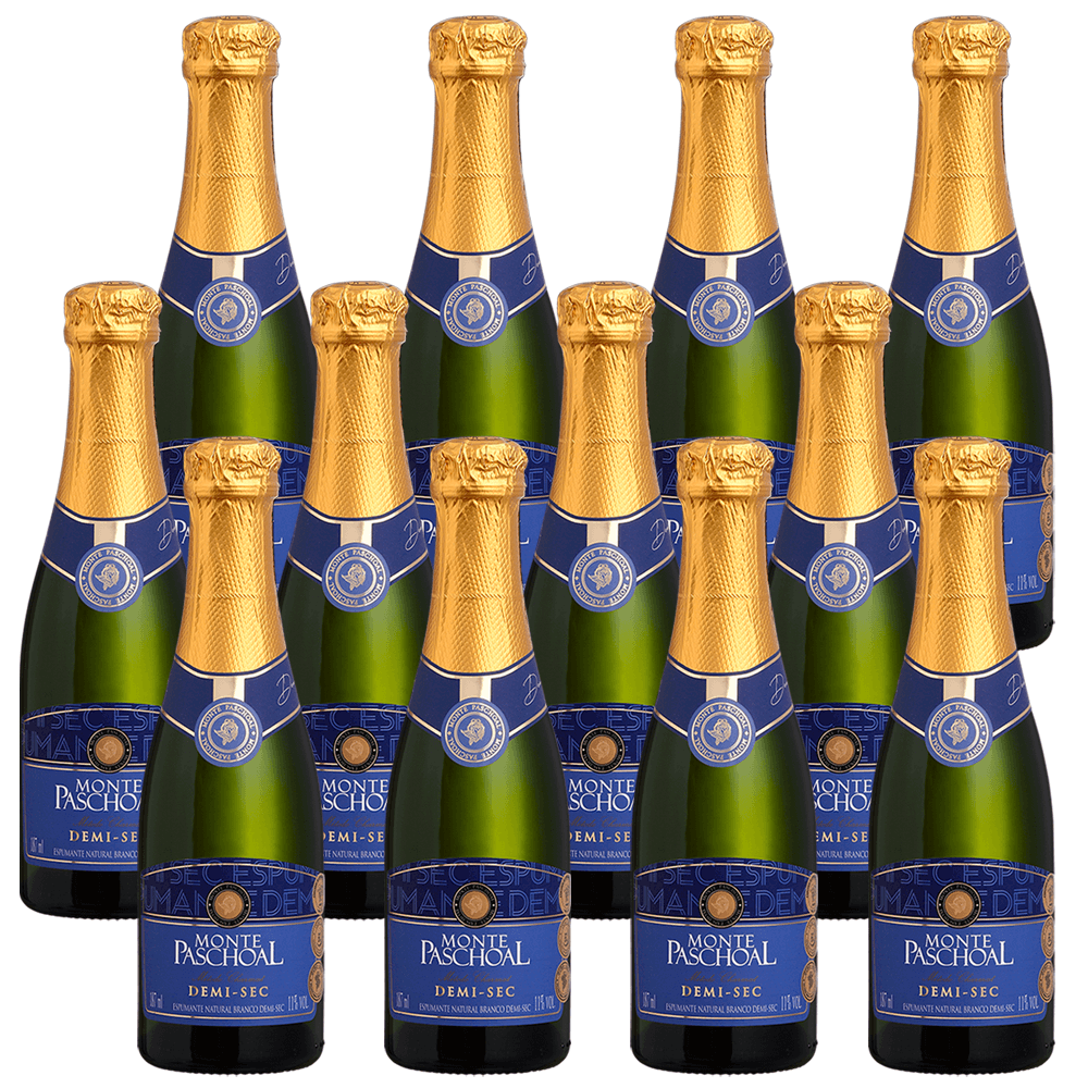 Mini Espumante Monte Paschoal Demi Sec 12x187ml | Werle