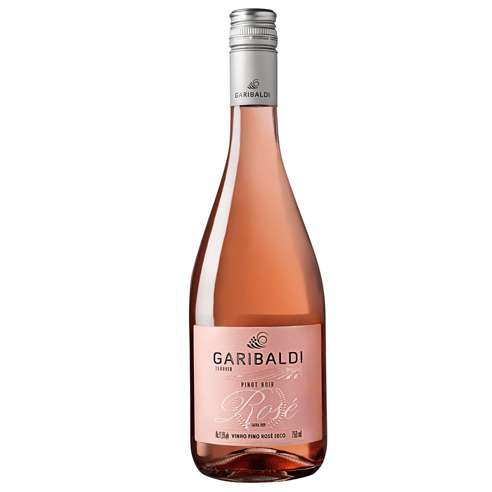 Vinho Garibaldi Rosé Seco Brasil Terroir Pinot Noir 750ml