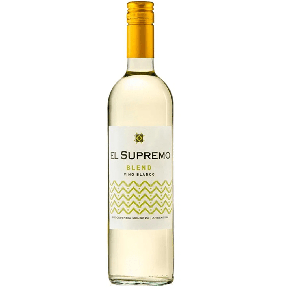 Vinho El Supremo Branco Meio Seco Argentina Chenin Blanc, Pedro Jiménez 750ml