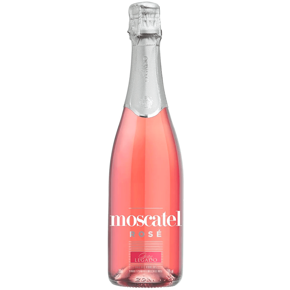 Espumante Gran Legado Rosé Moscatel Brasil Moscato 750ml