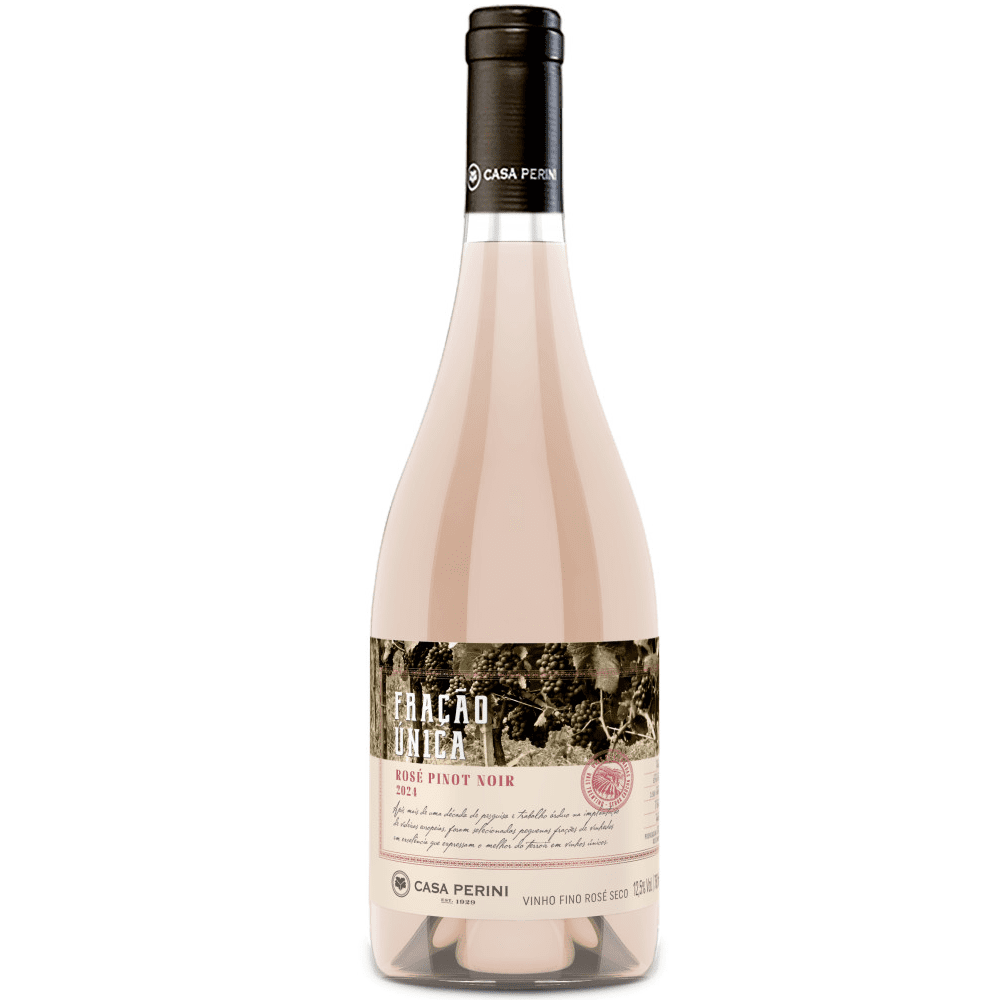 Vinho Casa Perini Rosé Seco Brasil Fração Única Pinot Noir 2024 750ml