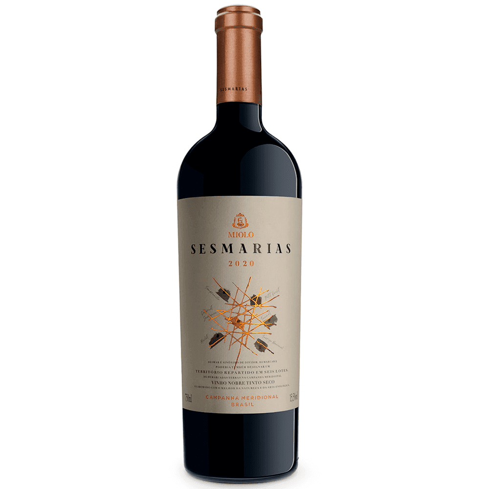 Vinho Miolo Tinto Seco Brasil Sesmarias Blend 2022 750ml