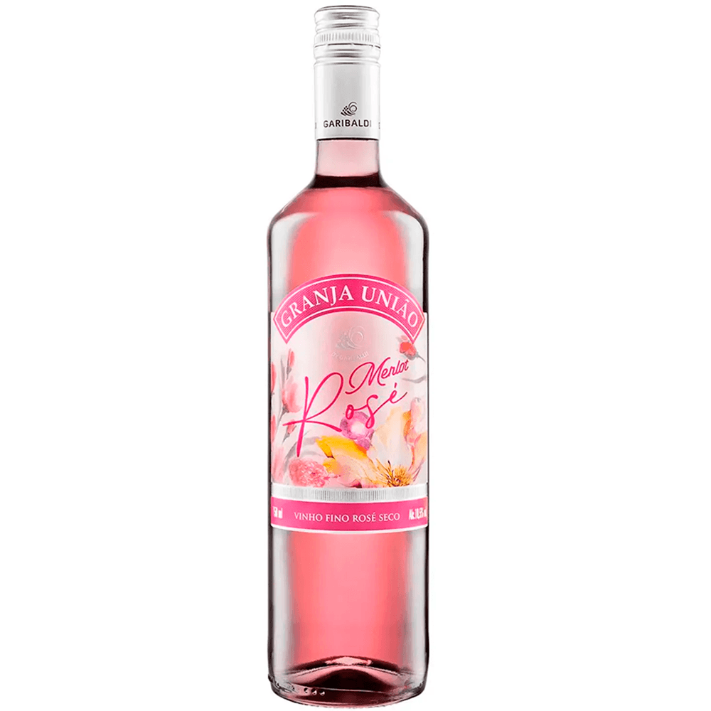 Vinho Garibaldi Rosé Seco Brasil Granja União Merlot 750ml