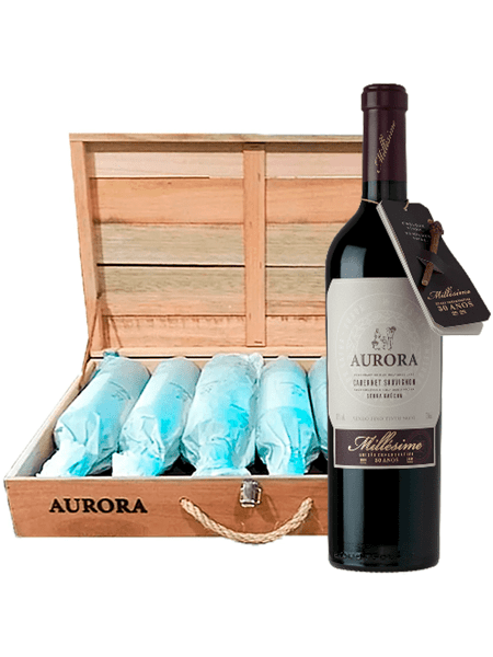 Vinho Aurora Millesime Cabernet Sauvignon 6x750ml Safra 2018