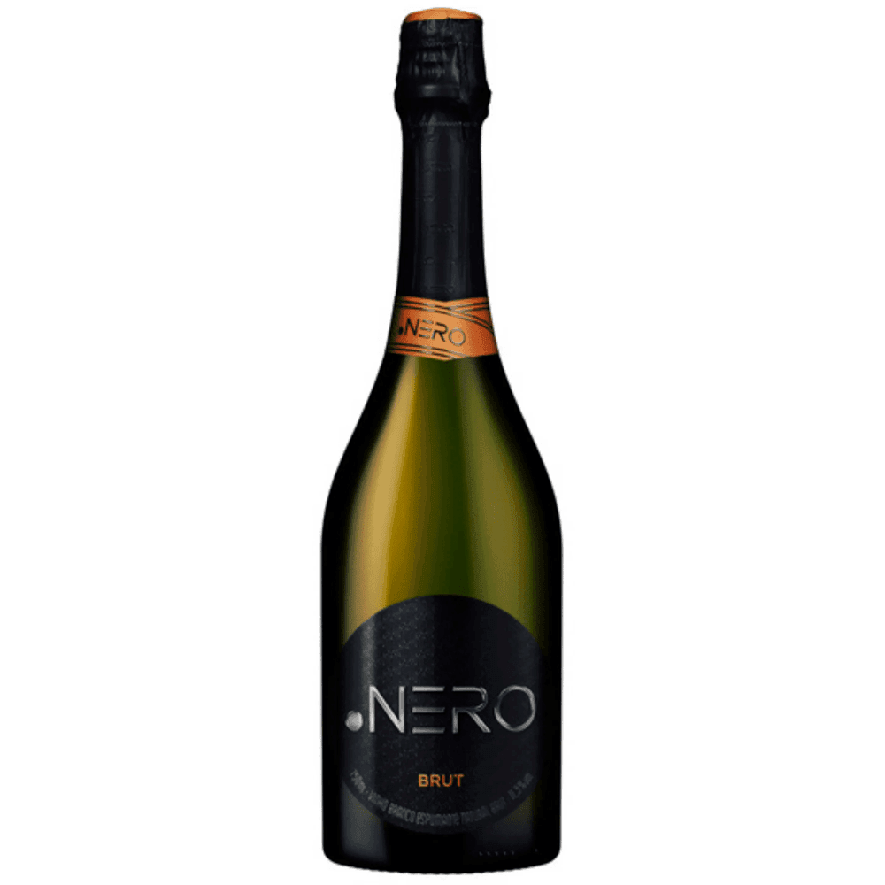Espumante Ponto Nero Branco Brut Brasil Cult Chardonnay, Pinot Noir, Riesling 750ml