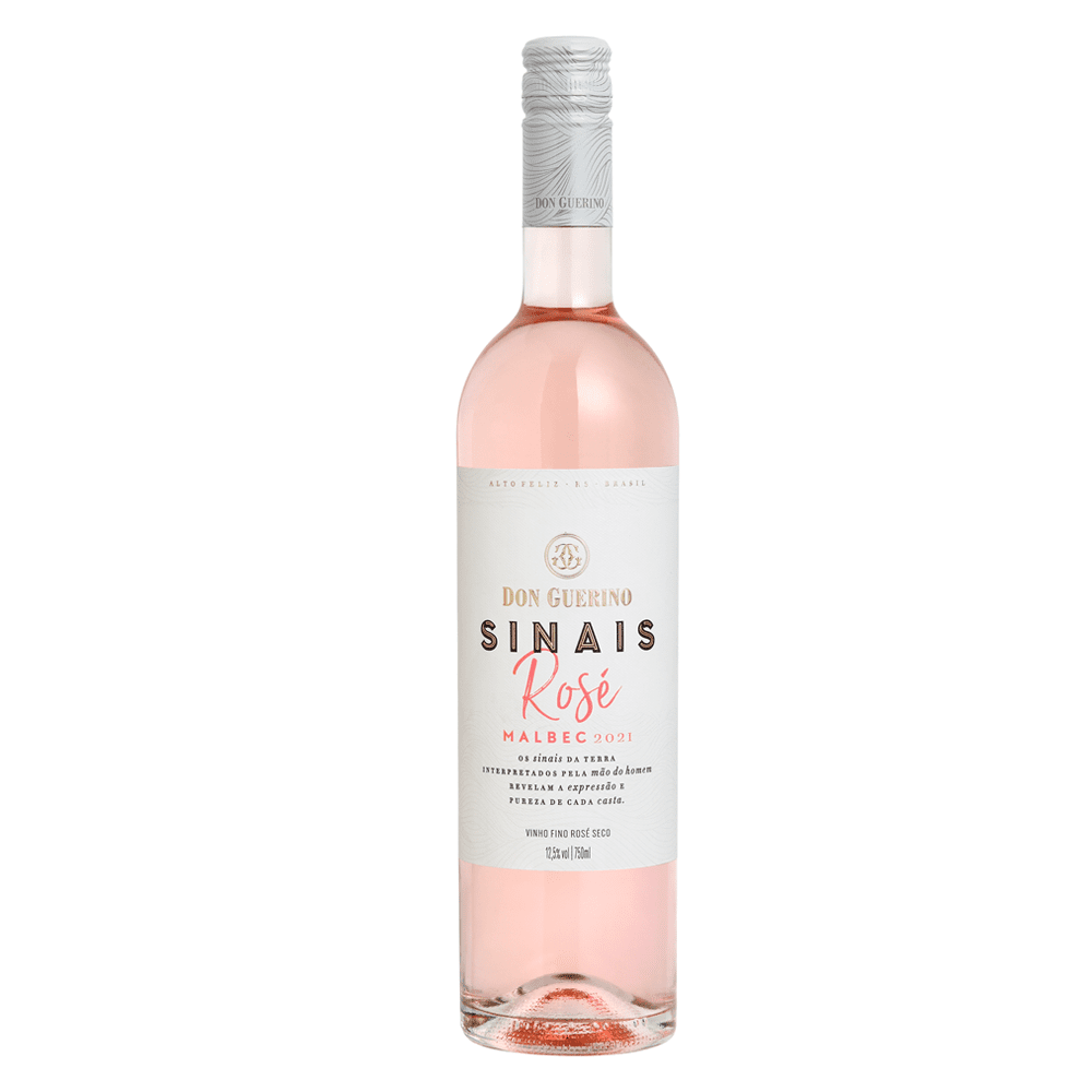 Vinho Don Guerino Rosé Seco Brasil Sinais Malbec 750ml