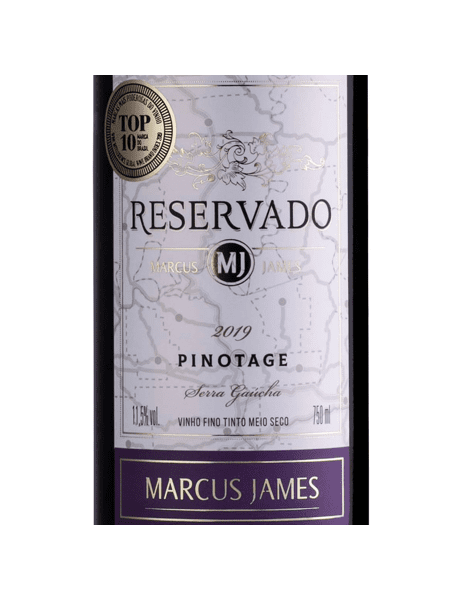 Vinho Marcus James Reservado Pinotage 750ml