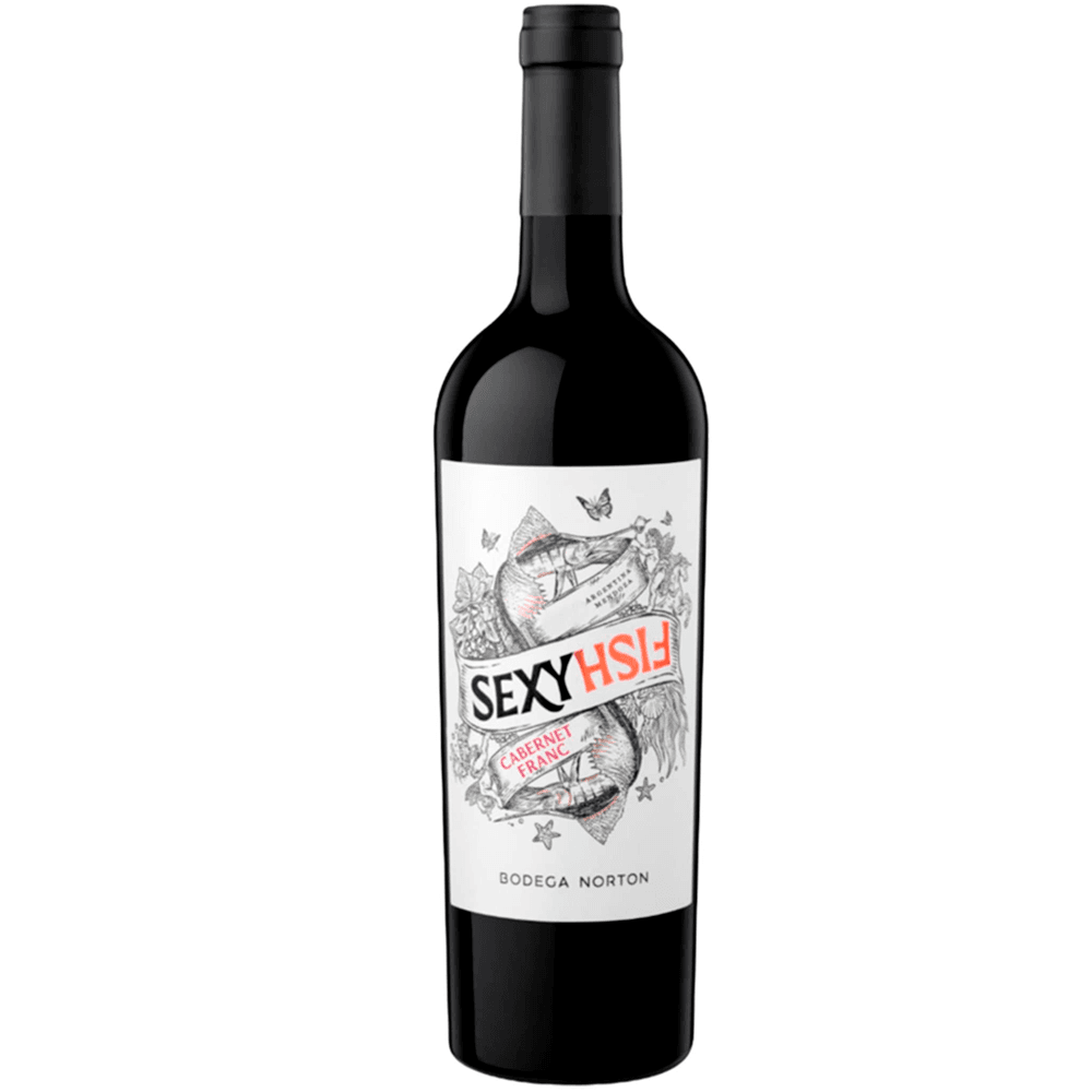 Vinho Bodegas Norton Tinto Seco Argentina Sexy Fish Cabernet Franc 750ml