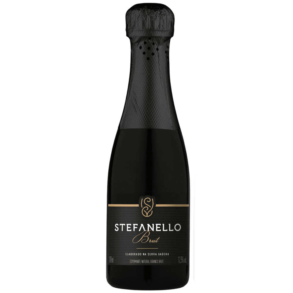 Espumante Stefanello Branco Brut Brasil Colombard, Glera, Trebbiano 187ml