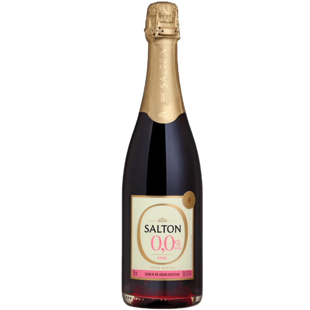 Espumante Vinícola Salton Tinto Brut Brasil Sem Álcool Blend 750ml