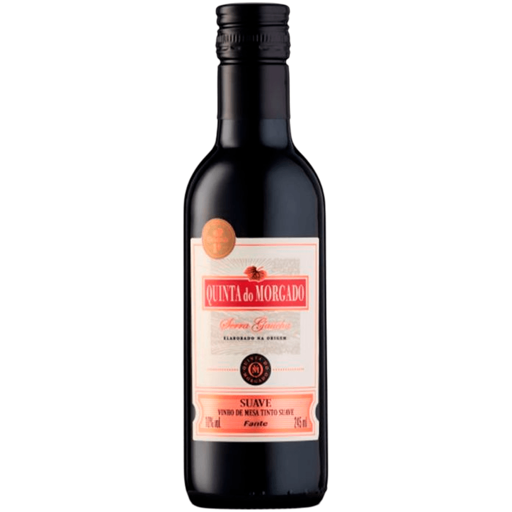 Vinho Fante Tinto Suave Brasil Quinta do Morgado Uvas de Mesa 245ml
