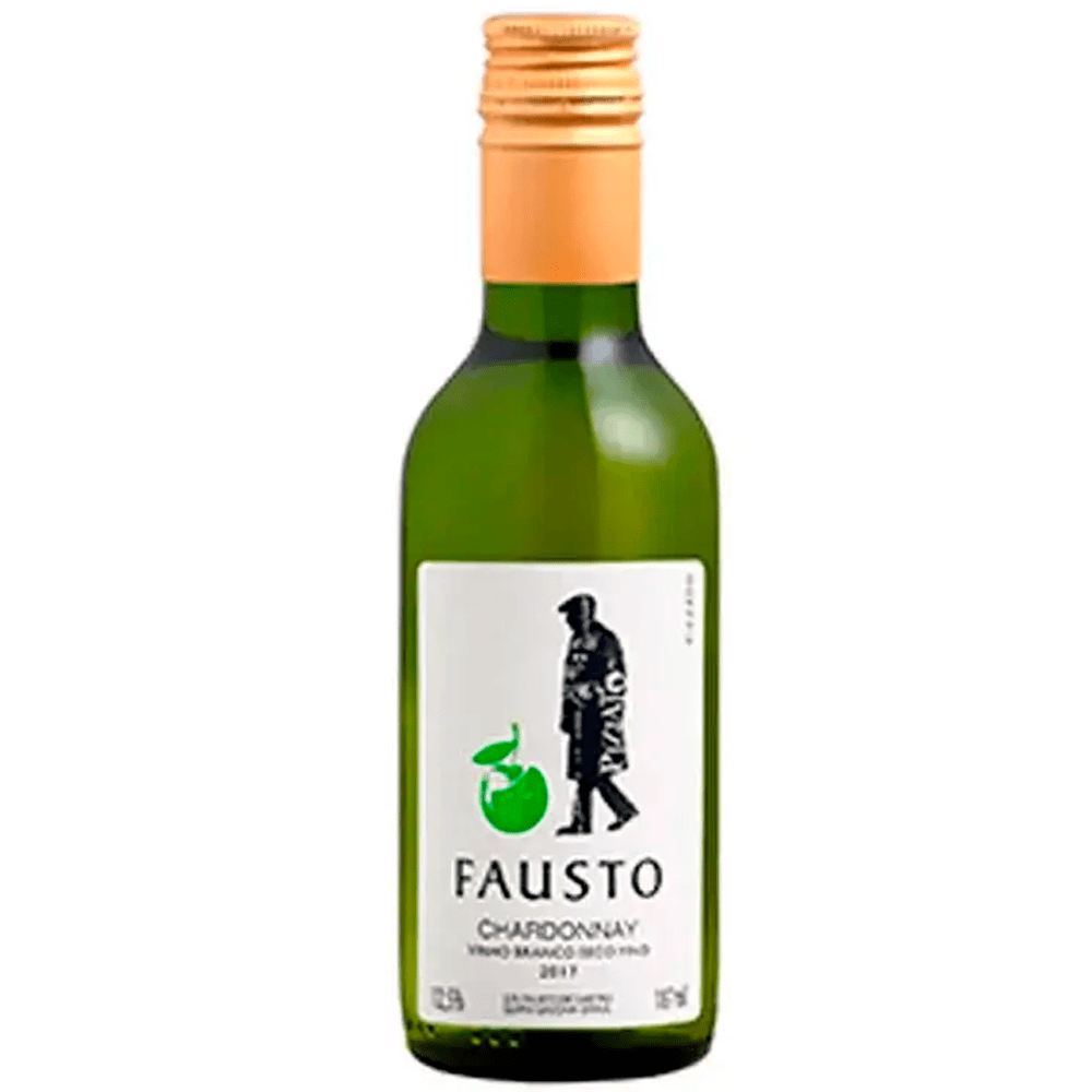 Mini Vinho Fausto Chardonnay 187ml