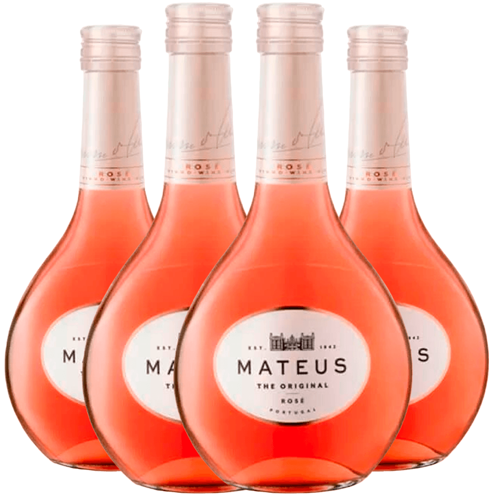 Mini Vinho Mateus Rose 187ml | WerleComercial