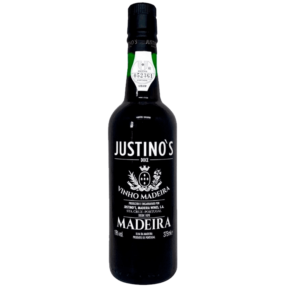 Vinho Justino's Madeira Tinto Suave Portugal 3 Anos Tinta Negra 375ml