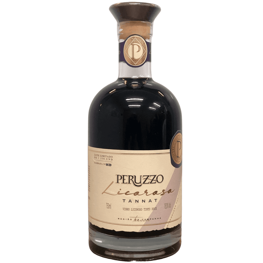 Vinho Peruzzo Tinto Suave Brasil Licoroso Tannat 750ml