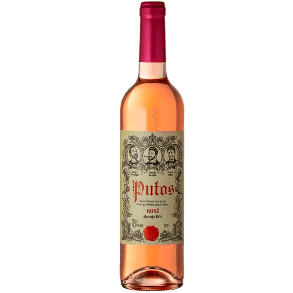 Vinho Carmim Reguengos Rosé Seco Portugal Putos D.o.c Aragonez, Syrah, Touriga Nacional 750ml