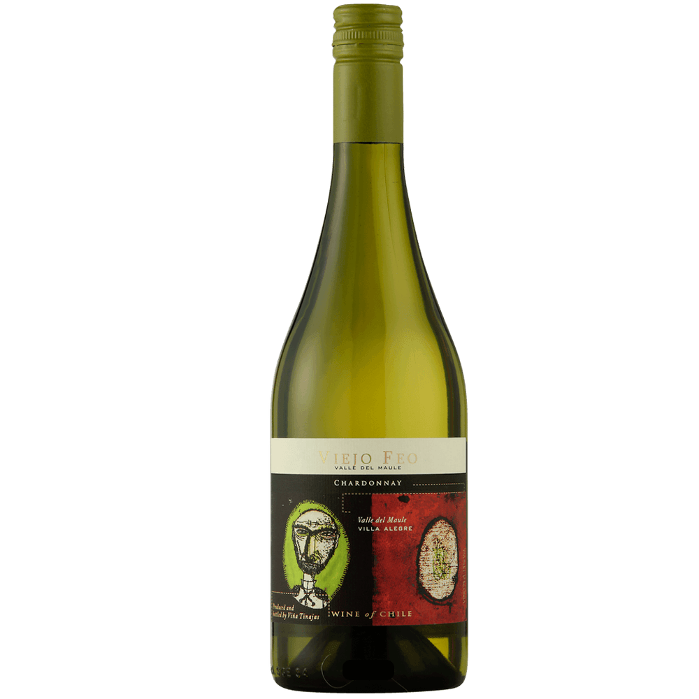 Vinho Viña Tinajas Branco Seco Chile Viejo Feo Reserva Chardonnay 750ml