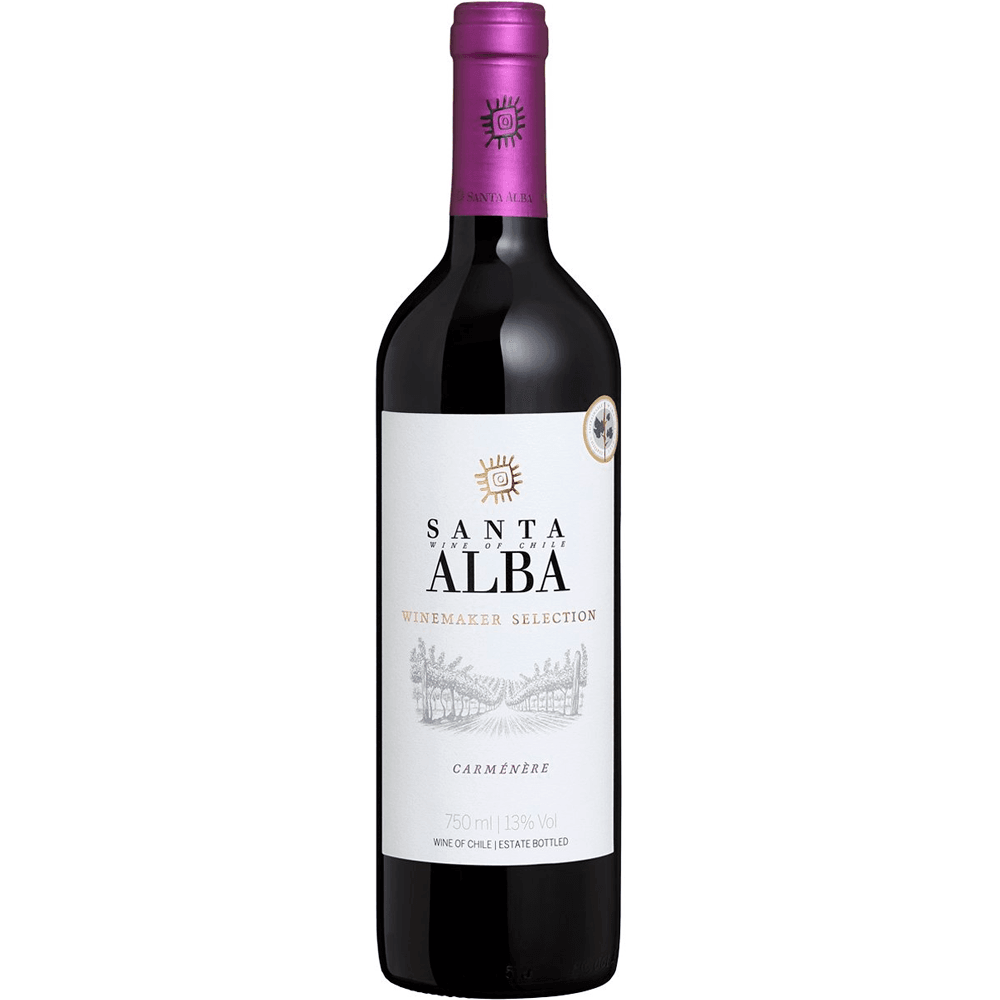 Vinho Santa Alba Tinto Seco Chile Varietal Carménère 750ml