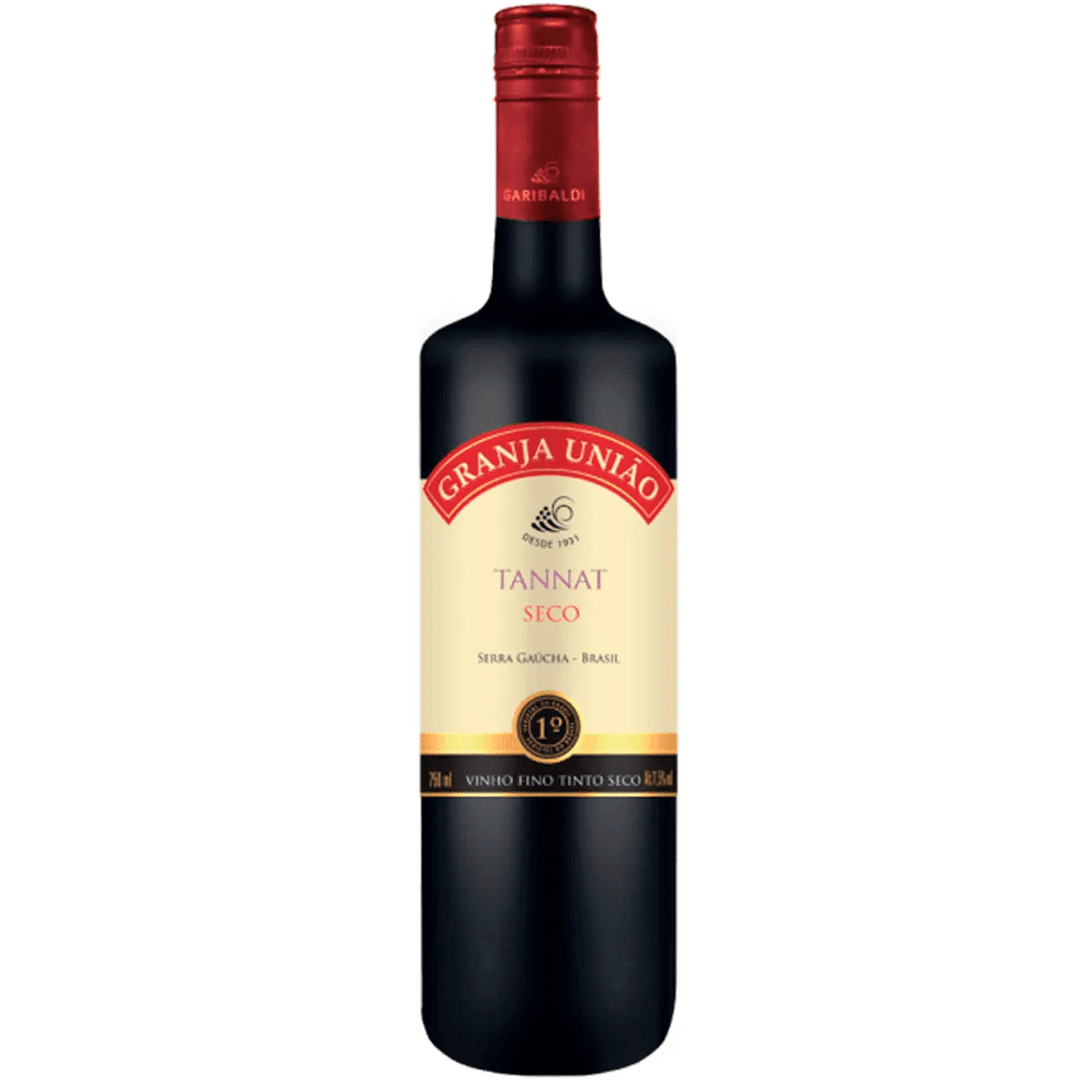 Vinho Garibaldi Tinto Seco Brasil Granja União Tannat 750ml