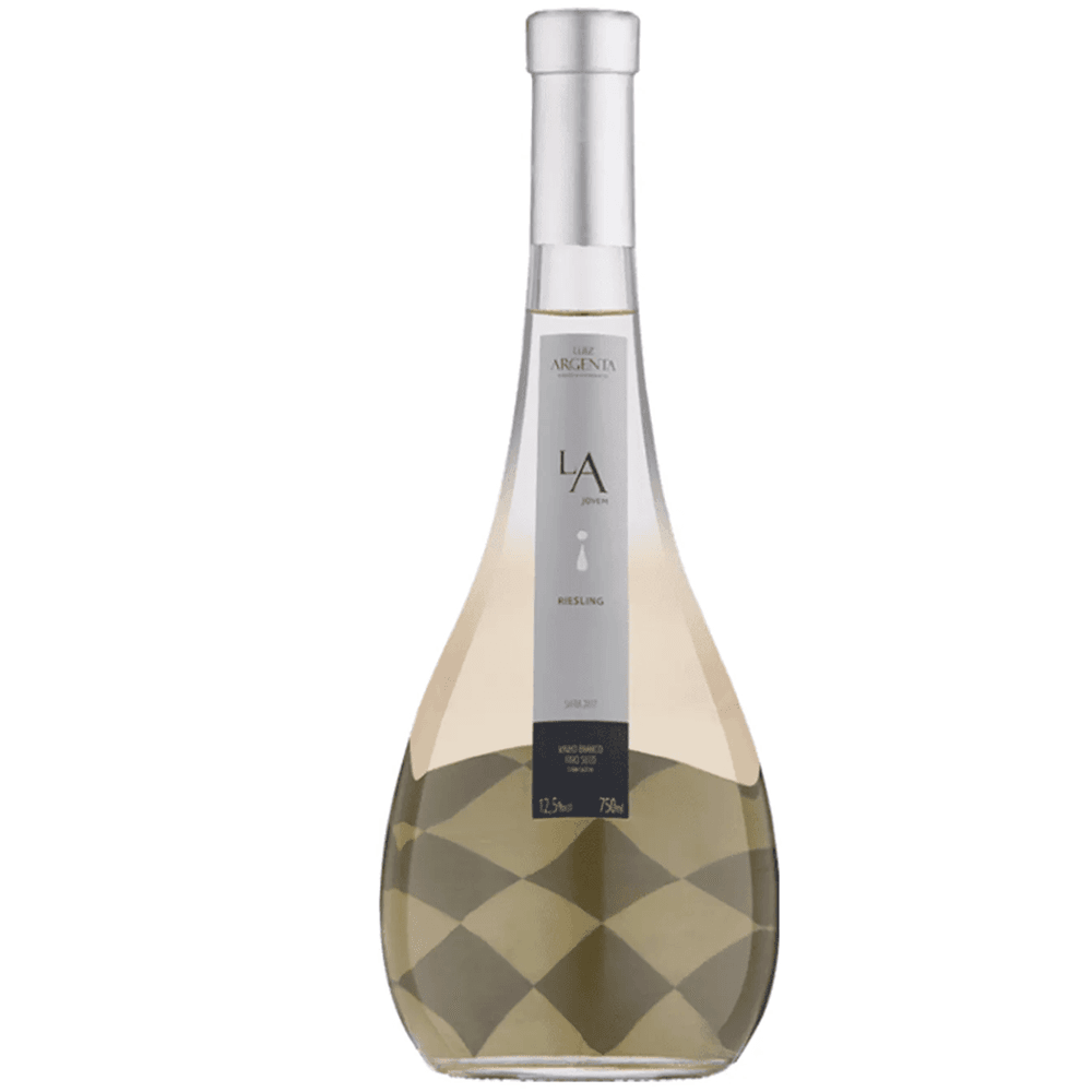 Vinho Luiz Argenta Branco Seco Brasil La Jovem Riesling 2020 750ml