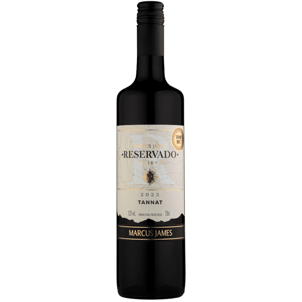 Vinho Marcus James Tinto Seco Brasil Reservado Tannat 2020 750ml