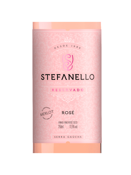 Vinho Stefanello Rosé 750ml
