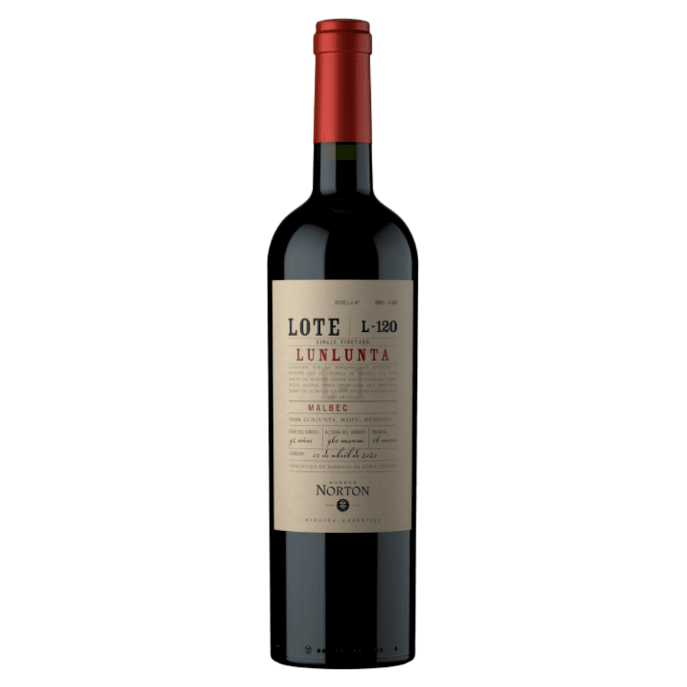 Vinho Bodegas Norton Tinto Seco Argentina Lote Lunlunta Malbec 750ml
