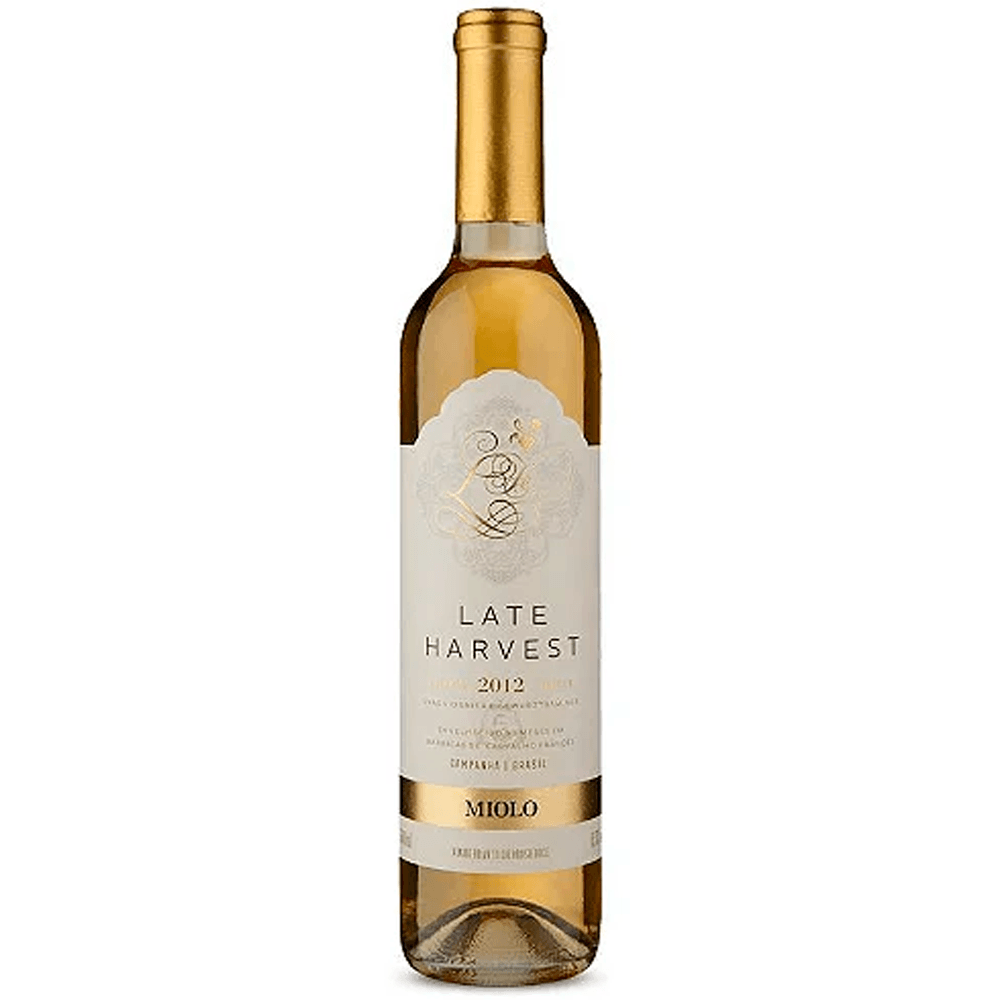 Vinho Miolo Branco Suave Brasil Late Harvest Gewurztraminer, Viognier 500ml