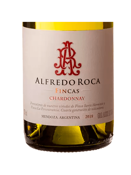 Vinho Alfredo Roca Fincas Chardonnay 750ml Safra 2022
