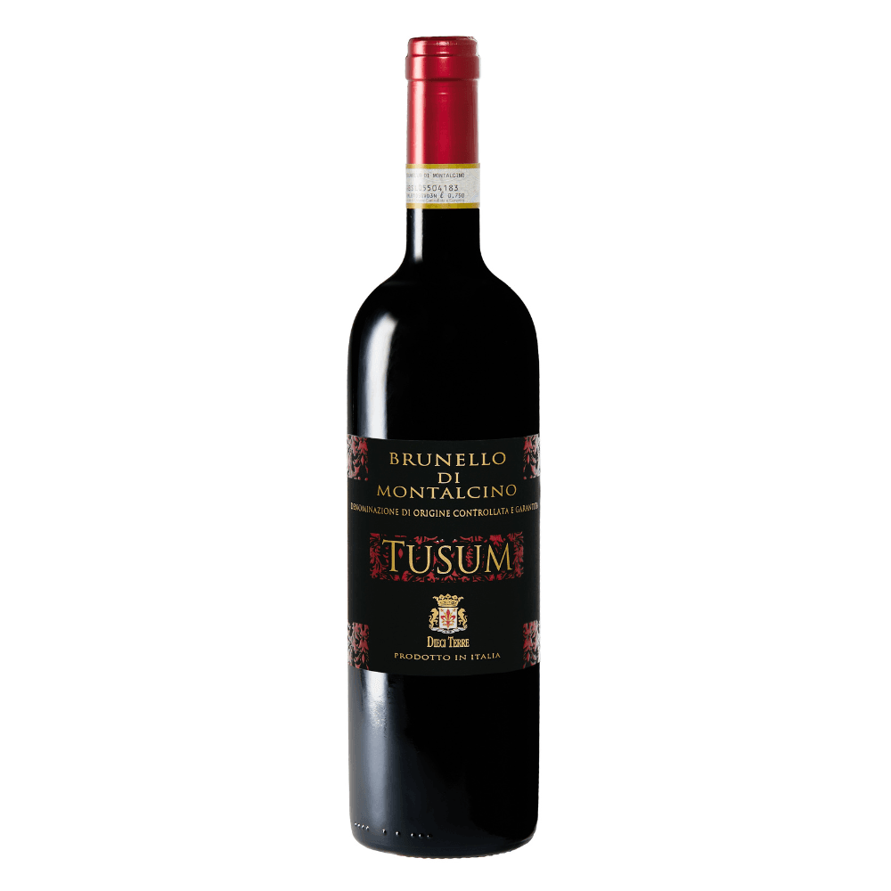 Vinho Dieci Terre Tinto Seco Itália Tusum Brunello Di Montalcino Blend 750ml