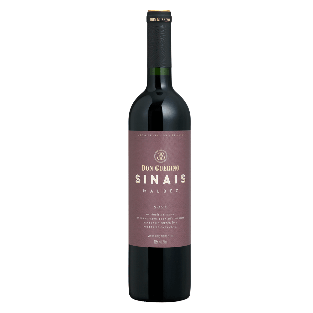 Vinho Don Guerino Tinto Seco Brasil Sinais Malbec 750ml