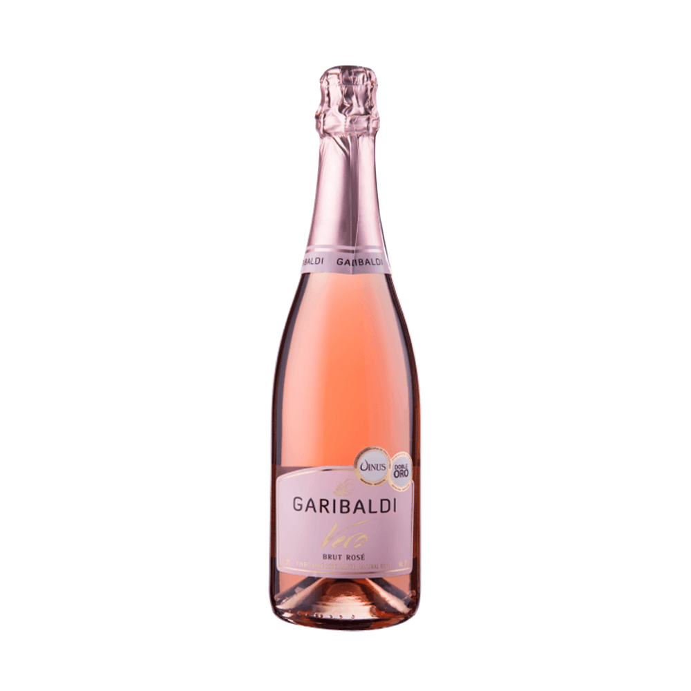 Espumante Garibaldi Rosé Brut Brasil Vero Ancellotta, Glera, Trebbiano 750ml