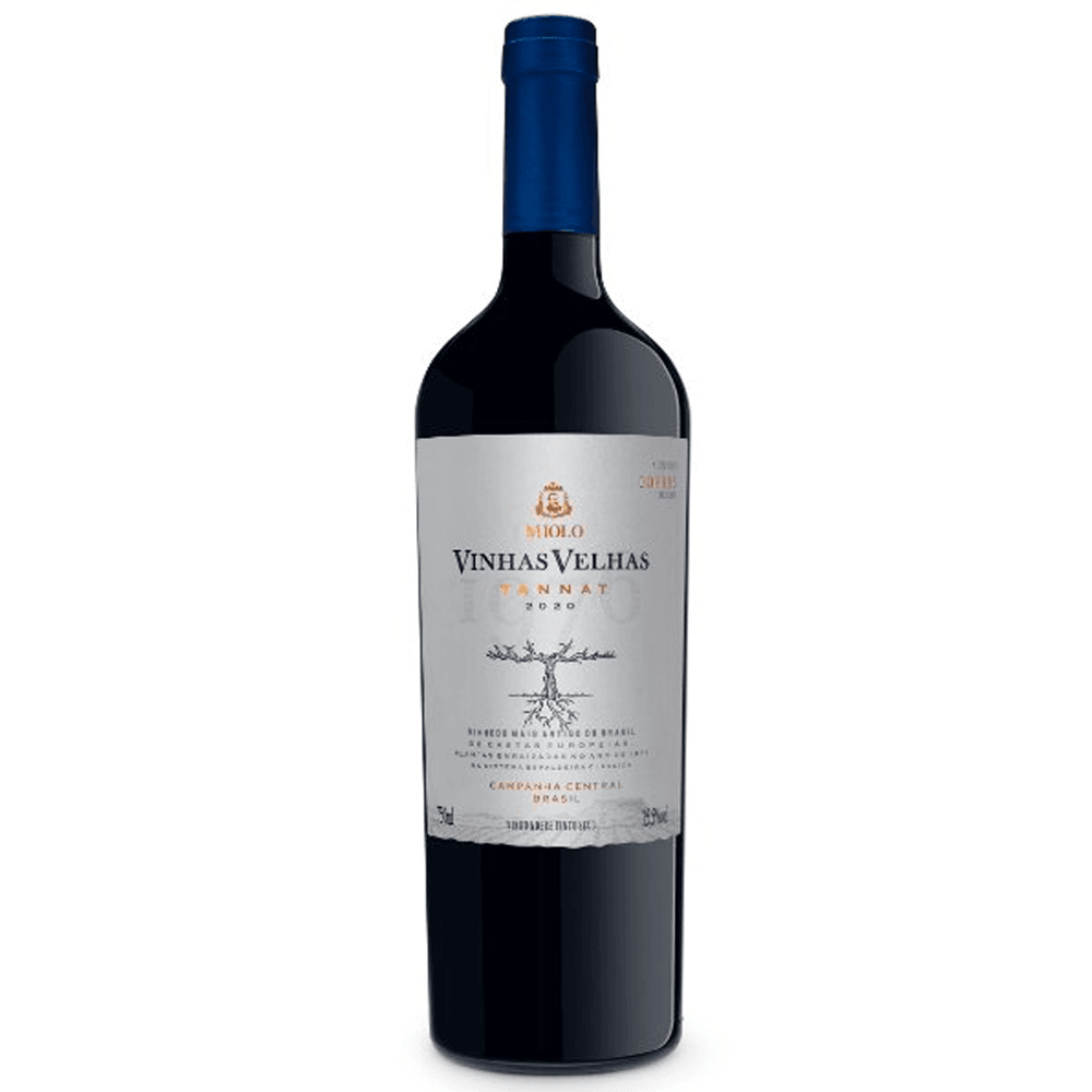 Vinho Miolo Tinto Seco Brasil Vinhas Velhas Tannat 2020 750ml