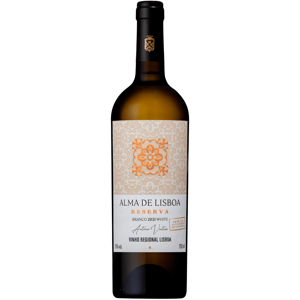 Vinho Adega São Mamede da Ventosa Branco Seco Portugal Alma de Lisboa Reserva Arinto 750ml