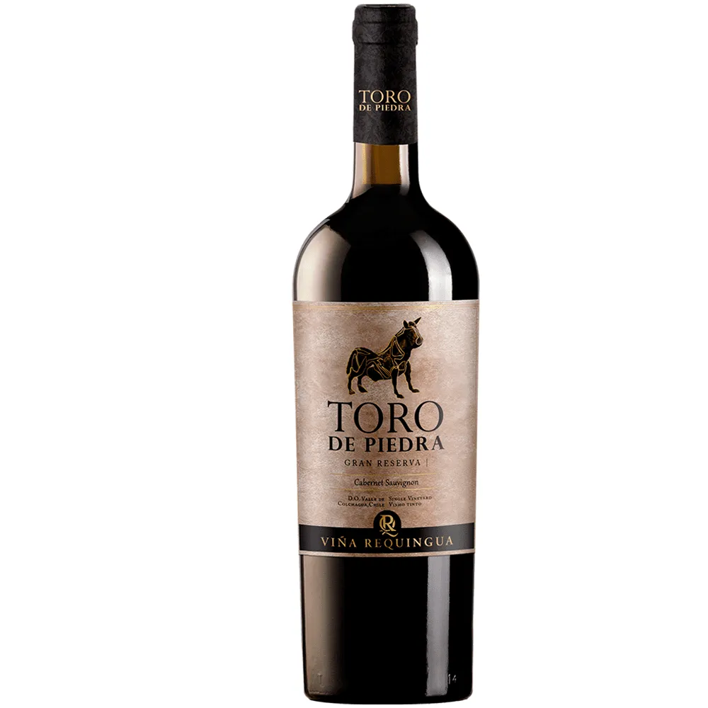 Vinho Viña Requingua Tinto Seco Chile Toro de Piedra Gran Reserva Cabernet Sauvignon 750ml