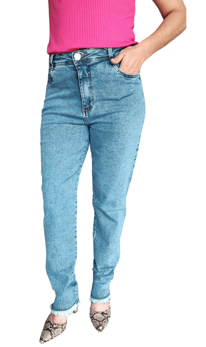 Calça moderna feminina 2025